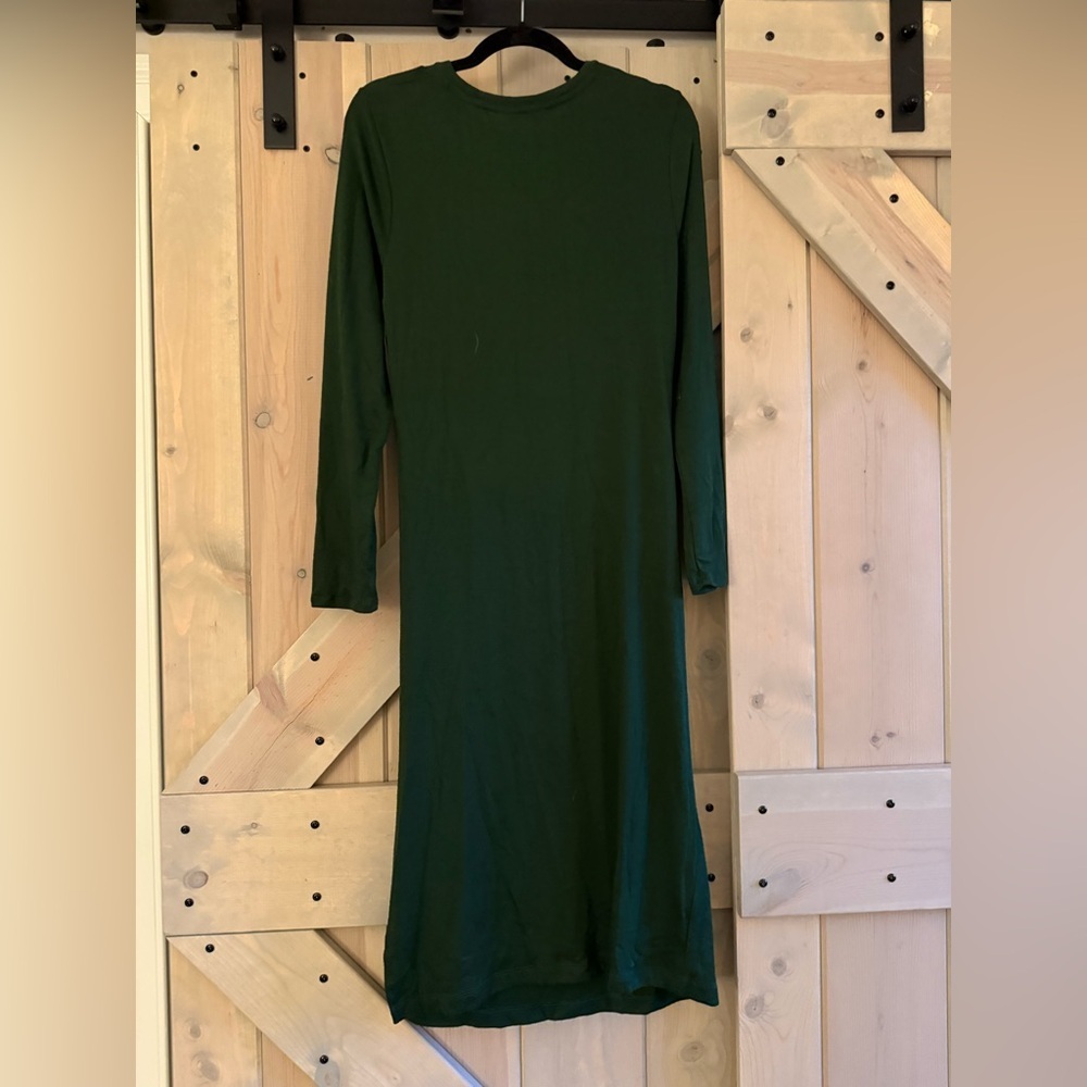 NWT Banana Republic Side Ruched Midi Dress - Picture 9 of 9